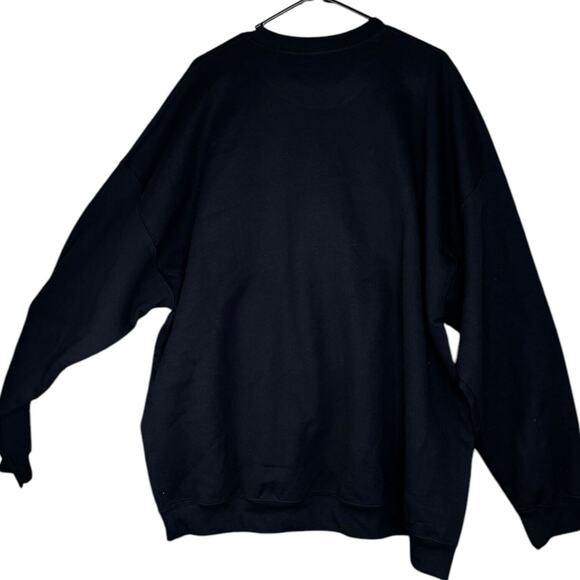 Blinged Out Homebody Women’s Sweatshirt Black Gold Bold Gildan Xtra Comfy Sz 3XL - Picture 4 of 9